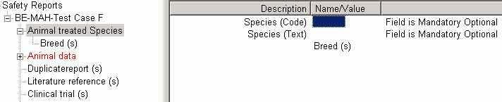 This list includes the names of the species and breeds and their corresponding codes, which have been created to facilitate electronic reporting using XML (Extended Mark-up Language).