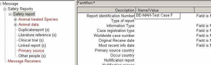 (This field will eventually be renamed Sender s report identification number in accordance with the Data elements guideline ).
