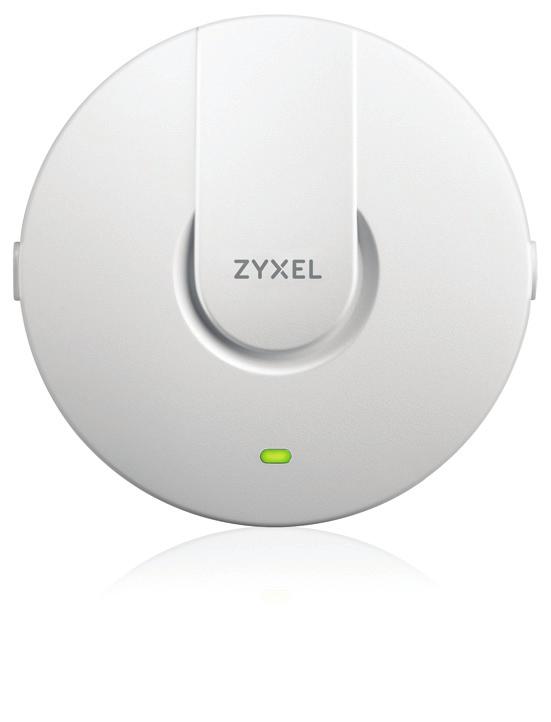 802.11ac Dual-Radio Ceiling Mount PoE Access Point Zyxel delivers speed and convenience with its refreshed 802.