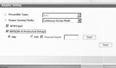 Chapter 4 Tutorials Example WPS Process: PBC Method Wireless Client VMG WITHIN 2 MINUTES WLAN/ WPS Press and hold for 5 seconds SECURITY INFO COMMUNICATION PIN Configuration When you use the PIN