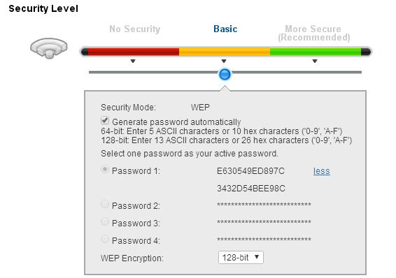 Chapter 7 Wireless Figure 32 Wireless > General: Basic (WEP) The following table describes the labels in this screen.