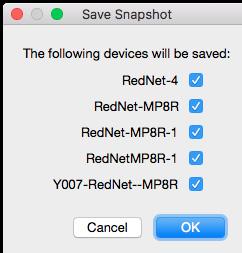 setup. Audio/MIDI Setup (Mac) Refresh Device List Removes devices no longer available, and adds new device names on the network to the Device List.