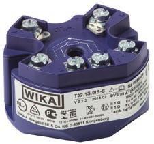 2 ma Explosion protection Optional Optional Standard Possible mounting positions for transmitters Connection head T15 T32 T53 BS - BSZ BSZ-K BSZ-H BSZ-H (2x cable outlet) BSZ-HK BSZ-H / DIH10 - BSS