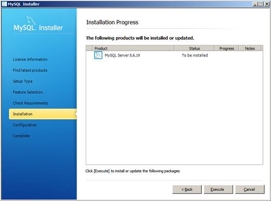 Figure 23 Check Requirements dialog box 9. Click Next. The Installation Progress dialog box appears.