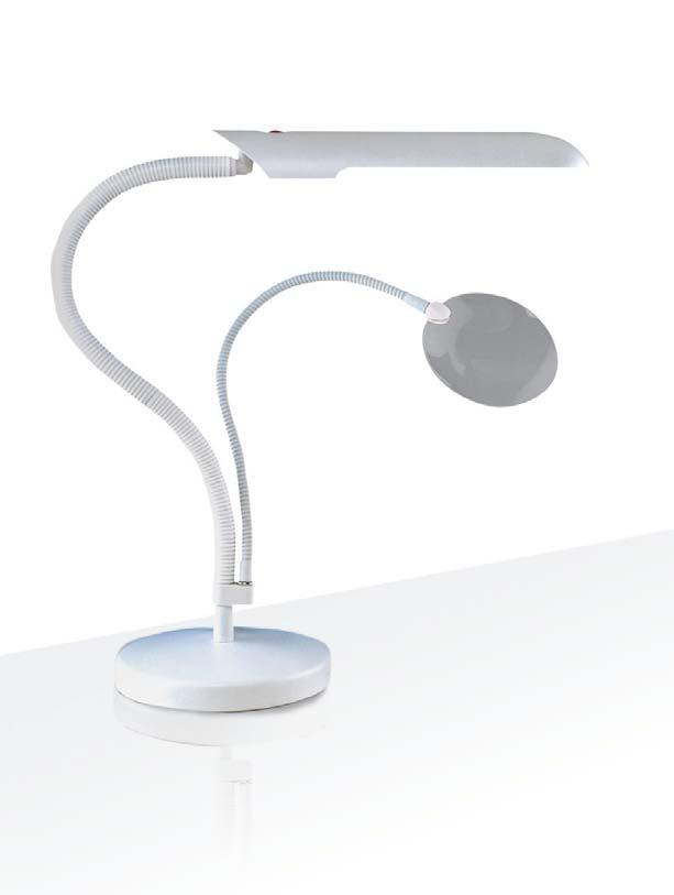 It s stylish, compact and perfect to take with you. It gives up to 3 hours of Daylight TM light or can be mains powered.