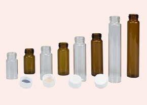 Screw neck vials and caps N 24 Screw neck vials and caps N 24 (EPA) Key features Recommended for VOC and TOC analyses Closed top screw closures for sample storage Most frequently used: 40 ml clear