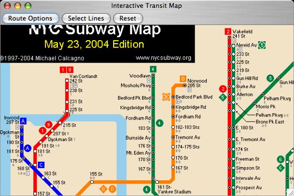 8 15 Action: Select a resolution, e.g., Small (600 x 400) What s the user s goal, and why? The user (a tourist) wants to get directions from Central Park (96th Street) to Times Square.