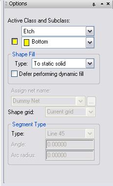 1.2 Change Shapes You need to change all dynamic shapes into static shapes. Go to Shape > Change Shape Type. In Option panel set Type to To static solid and select your Shapes.