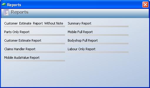 2. Select a report to view the calculation details. A report in pdf format is displayed. For further information about using reports, see Accessing a report on page 14.