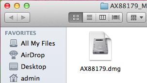 On Mac OSX 1. Insert the provided driver CD into your CD-ROM drive.