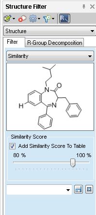 Adding Similarity Score to the Table When performing a similarity search, you have to option to add Similarity Score to the table.
