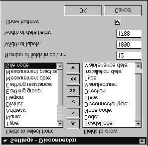 Open++ Opera v.3.2 7 User Interface 1MRS751464-MUM Figure 15. Settings dialog box of the free data forms 7.3.4.3 Important Transformers The View => Show => Important Transformers command defines the visibility of important MV/LV stations (Figure 16).