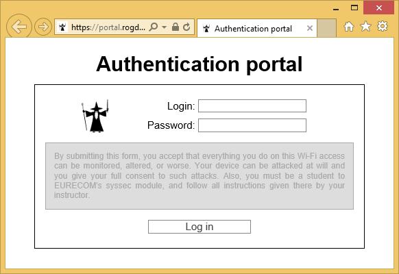 Captive portals: overview Most open Wi-Fi networks are protected with captive portals Still no authentication to join the network But segregated on different VLAN Overview You join an open network