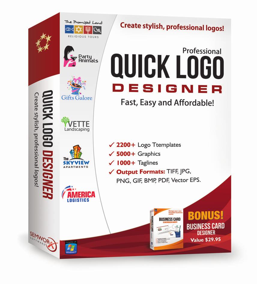 1 Quick Logo Designer Overview Quick Logo Designer is an innovative feature packed logo creation software that can help you turn out high quality logos in minutes.
