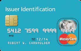 MISCELLANEOUS 4.2. SAFETY FEATURES CREDIT AND DEBIT CARDS Important information and features of credit and debit cards The tamper-proof chip contains the card data.