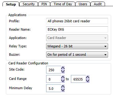 Edit Wizard Opens the ECKey Management Wizard with the current settings e. Summary Provides paragraph description of current ECKey reader settings f.