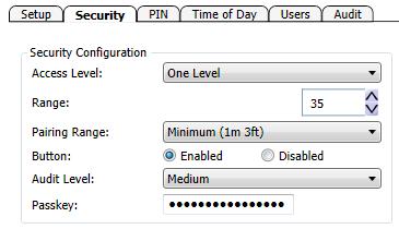 When disabled, an optional external Admin Button will still be enabled. e. Audit Level Defines which events will be stored in the audit trail. f.