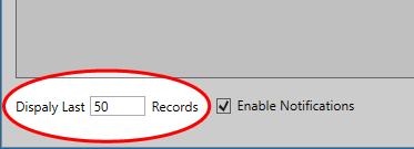 3.3 Document Logs Tab The Document Logs tab keeps a record of the documents scanned into the application.