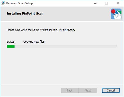 2.2 Server Software Installation Files The PinPoint Scan 3 software can be installed on compatible network connected Windows workstations or Mac workstations (see System Requirements on Page 5). 2.