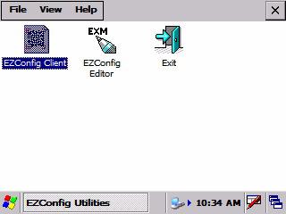 Accessing EZConfig Editor Tap Start > Programs > Power Tools > EZConfig Utilities.