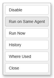 Tasks 3. Frm the Select Agent windw that appears, select the agent yu wish t run the tasks n.