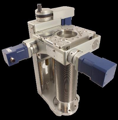 limited, in addition to an ultra-compact footprint, the TetrAxe allows both the X and Y actuation methods to be moved to alternative positions to avoid mechanical