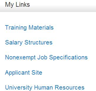 Applicant Tracking is where users will: Search for Postings Create New Faculty, Exempt, and Nonexempt Postings Create New Hourly, GA, and Pooled Postings Review Applicant