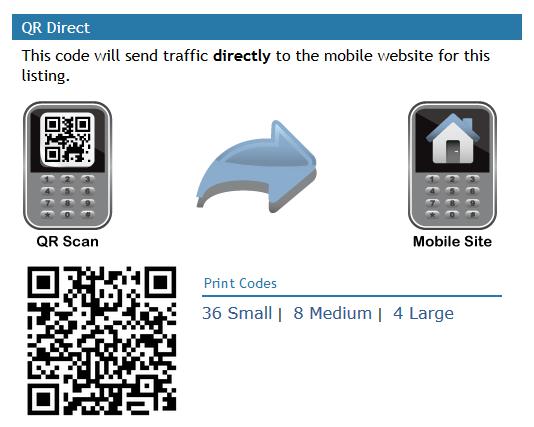 QR Code (Listing) 23 Each property has a QR Code automatically generated.