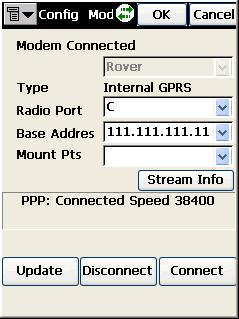 185 & NTRIP port is 10000 Base Address64.28.83.185 Base Address64.28.83.185 g.