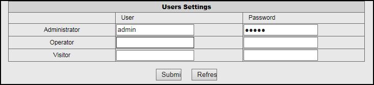 User & Device Management Select this menu option to manage the user and device operations.