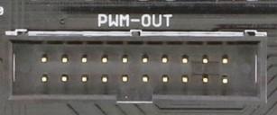 4.10 PWM-OUT The PWM outputs enable the user to add extra control of devices that use PWM signals for control.