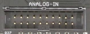 Hardware Manual CNC760 4.11 ANALOG-IN The analog inputs can be used to capture input voltages. The maximum voltage is 3.
