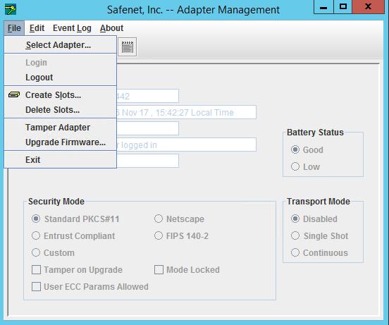 Setting up Hardware Security Module in Normal Mode v.