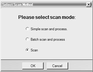 Scanning a New Document To scan a new document, use the following steps: 1. Do one of the following: Click the Scan button on the toolbar. Click the Activity menu and select Scan.