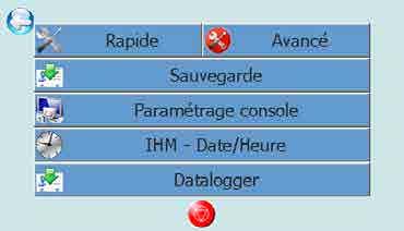 indication of the status of the Datalogger function.