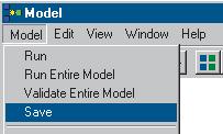 Right-click the Suitable Vegetation (Minus Roads) derived data element and click Add To Display. 13. Right-click the Erase tool and click Run. The model is saved with its default name.