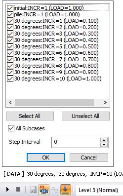 05 Results 3 30 Degrees > Increment 0 >