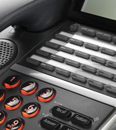 When a call is received and if the Caller-ID matches a registered phone number within the directory, the name of the entry is displayed on the LCD.