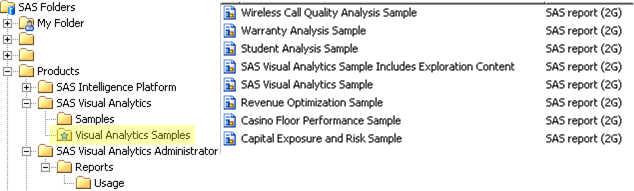 tables, and sample reports.
