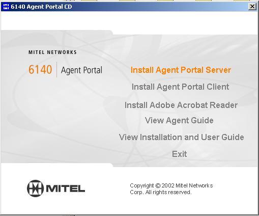 10 Agent Portal Server Installing 6140 Agent Portal Server software Before installing Agent Portal Server, verify that you have satisfied the recommended hardware and software requirements.