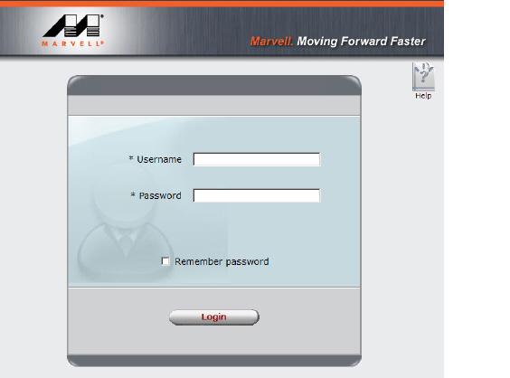 Login Screen When you first start the MRU, you are prompted for a username and