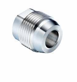 4404) ZPW-36 ZPW-37 Thread adapters for Process connection A030 (G / A hygienic, BCID: A03) G A ISO 8-, AISI 36L (.