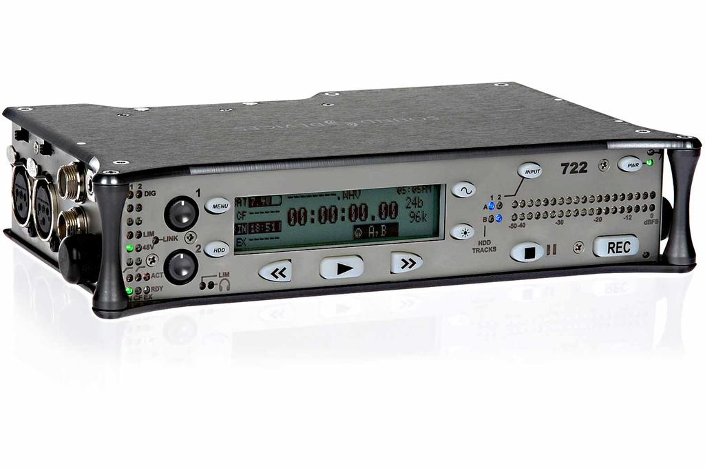 Image Item Name Description # Available Sound Devices 702T/744T (SD) Professional level field recording unit with flash memory and