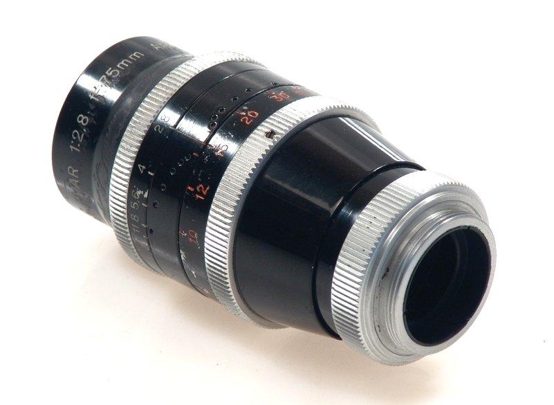 9 Bolex 75mm (BL) 75mm Bolex lens.   5