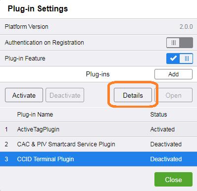 This task is only required if the version number of the currently installed plug-in is lower than the plug-in downloaded from Xerox.com.