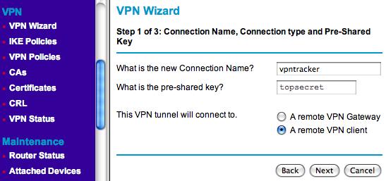 Task 1 Configure your NETGEAR This section describes how to set up your NETGEAR s VPN.