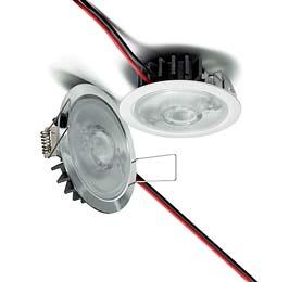 LEDSpots for Residential and Furniture Lighting Halogen Replacement LEDSpot SmartLine XT Complete LEDSpot equipped with optics, heat sink, leads and metal frame Technical notes Metal frame, round or