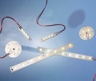 Constant-current LED modules for all applications Vossloh-Schwabe's constant-current-operated LED modules are characterised by their extreme efficiency, long service life and colour brilliance.