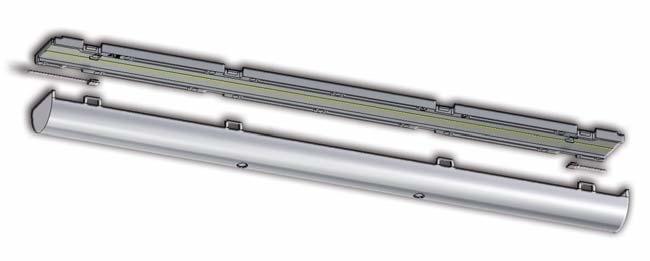 Constant-current System Linear LED Line Fix LUGA 201 1 Lighting modules with holder and cover LED Line Fix LUGA consists of an energy-efficient linear COB module, a holder with various attachment