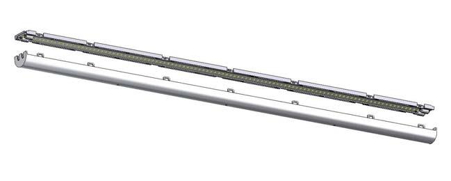 Constant-current System Linear LED Line Fix SMD 0 Lighting modules with holder and cover LED Line Fix SMD consists of an energy-efficient linear SMD module, a holder with various attachment options